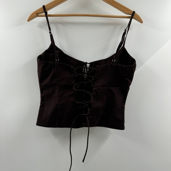 White Fox Brown Tank Top – Size Medium - Picture 5 of 7